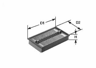 CLEAN FILTERS Воздушный фильтр MA3032